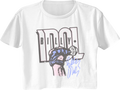 Ladies Logo And Autograph Billy Idol Crop Top