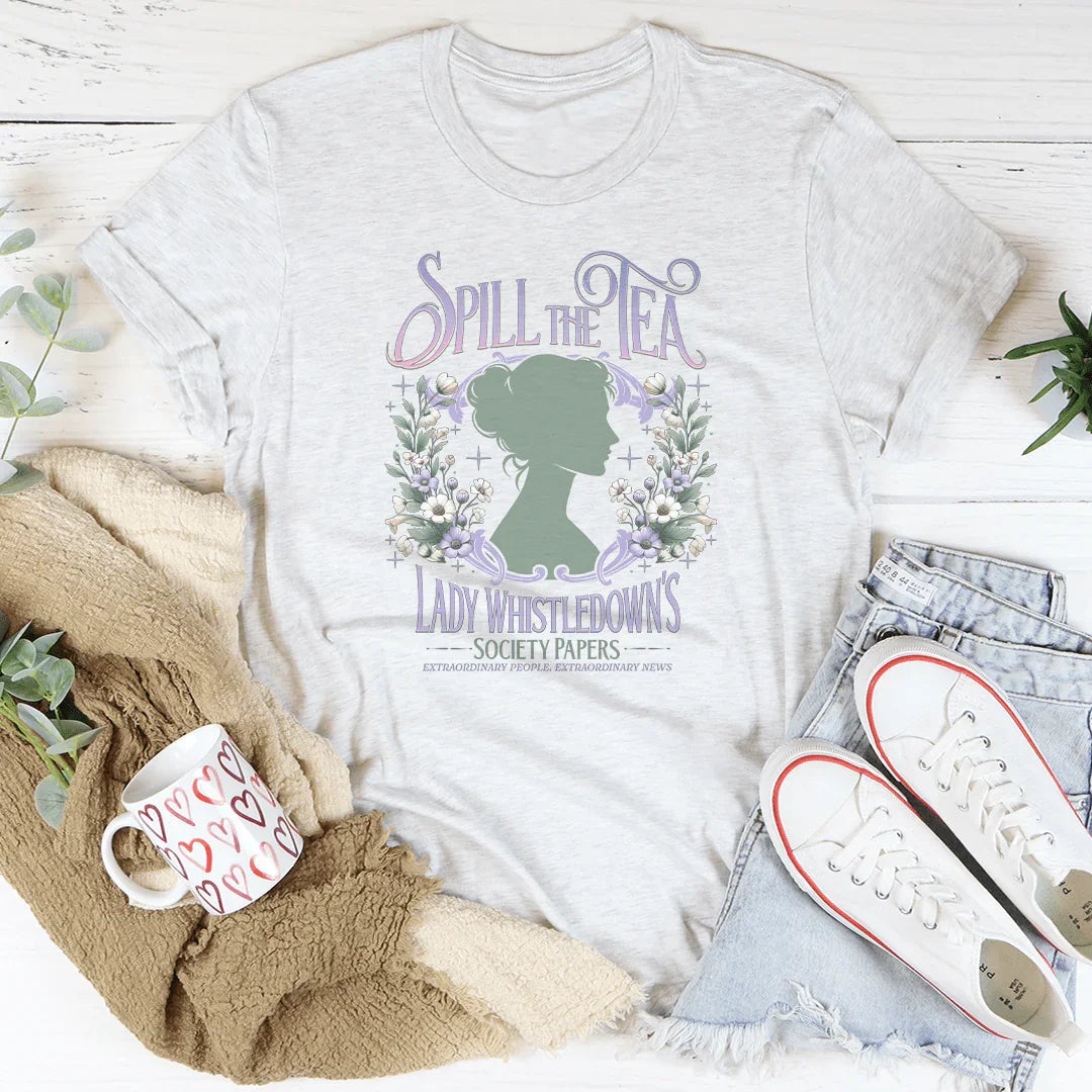 Lady Whistledown's Spill the Tea Tee product image 2