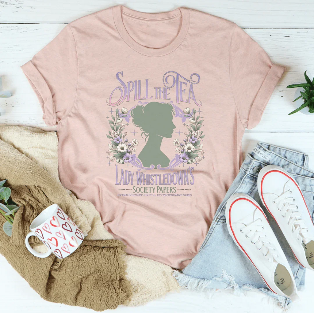Lady Whistledown's Spill the Tea Tee product image 3
