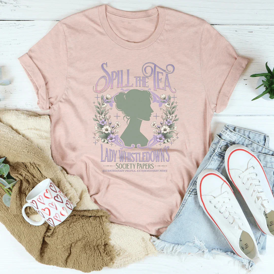 Lady Whistledown's Spill the Tea Tee product image 3
