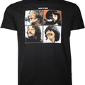 Black Let It Be Beatles T-Shirt product image 1