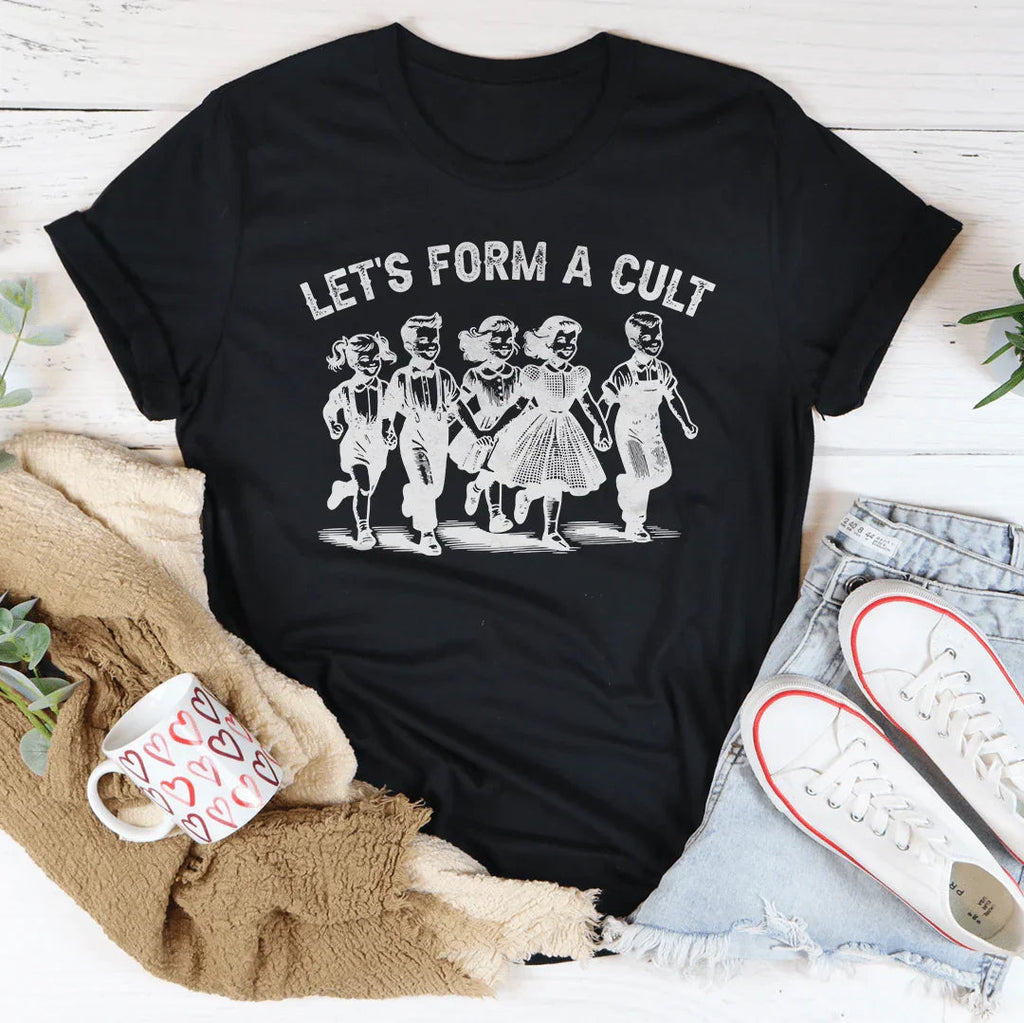 Let's Form A Cult Tee product image 4