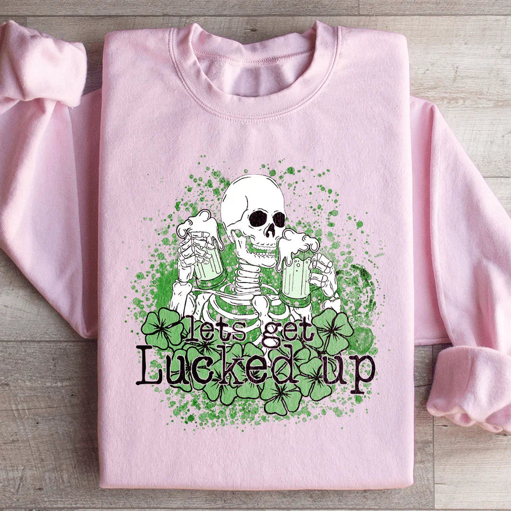 Let's Get Lucked Up Skull Sweatshirt product image 1