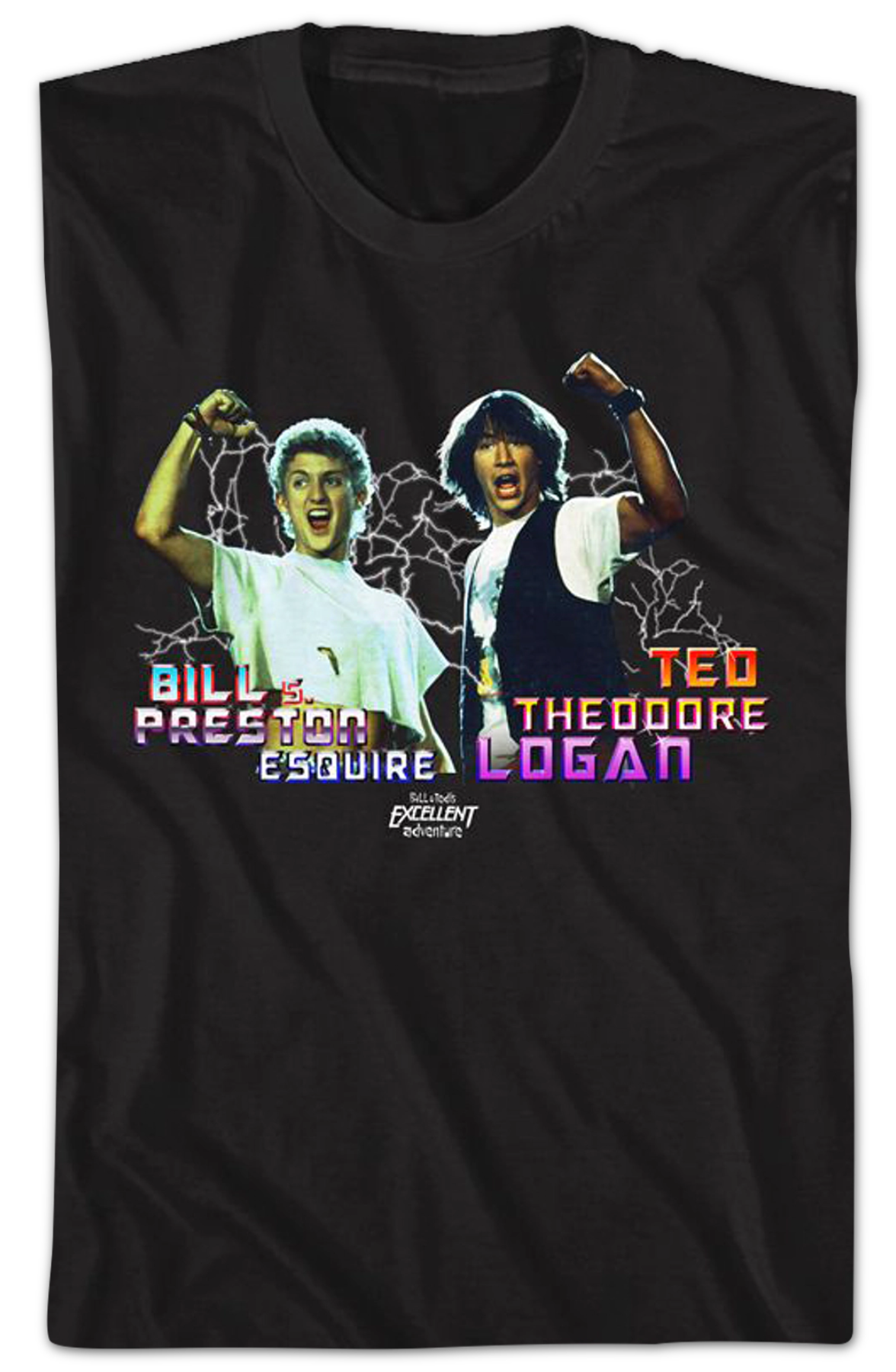 Lightning Bill and Ted's Excellent Adventure T-Shirt product image 2