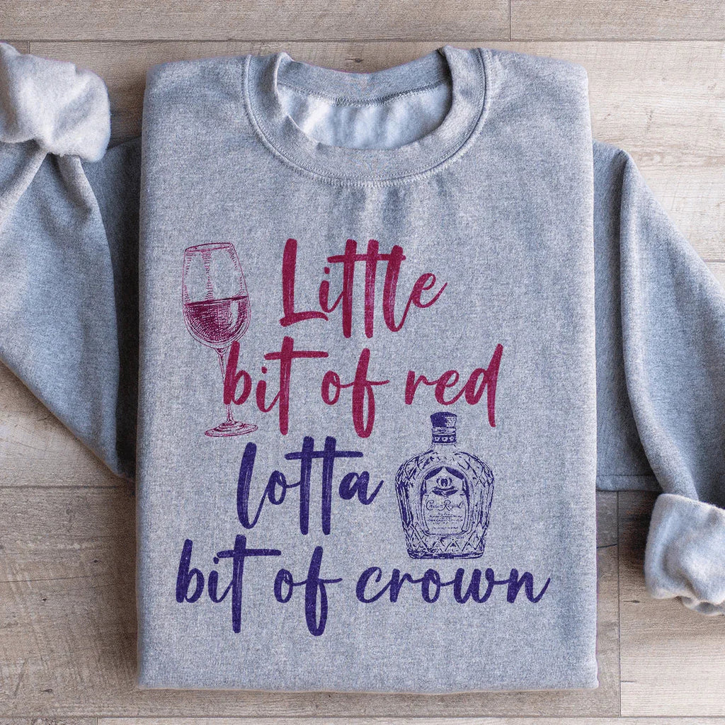 Little Bit Of Red Sweatshirt product image 4