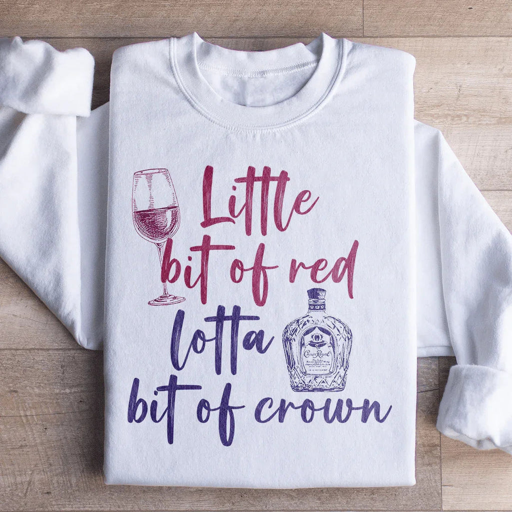 Little Bit Of Red Sweatshirt product image 1