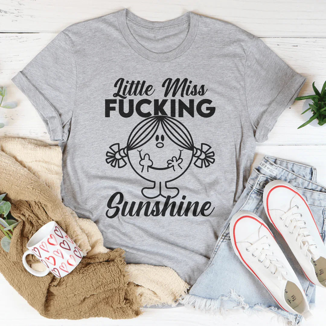 Sassy Attitude Short-Sleeve Tee – "Little Miss F* Sunshine" product image 2