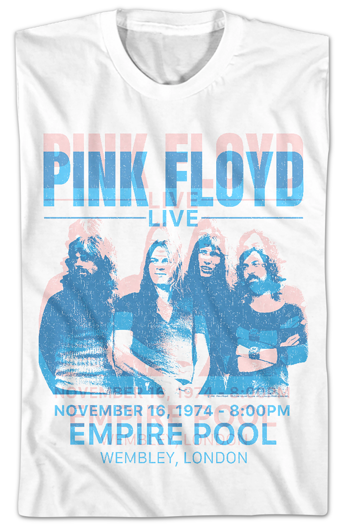 Live At Empire Pool Pink Floyd T-Shirt product image 2