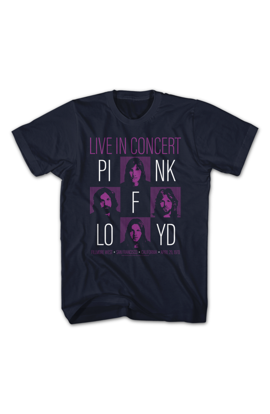 Live In Concert Pink Floyd T-Shirt product image 2