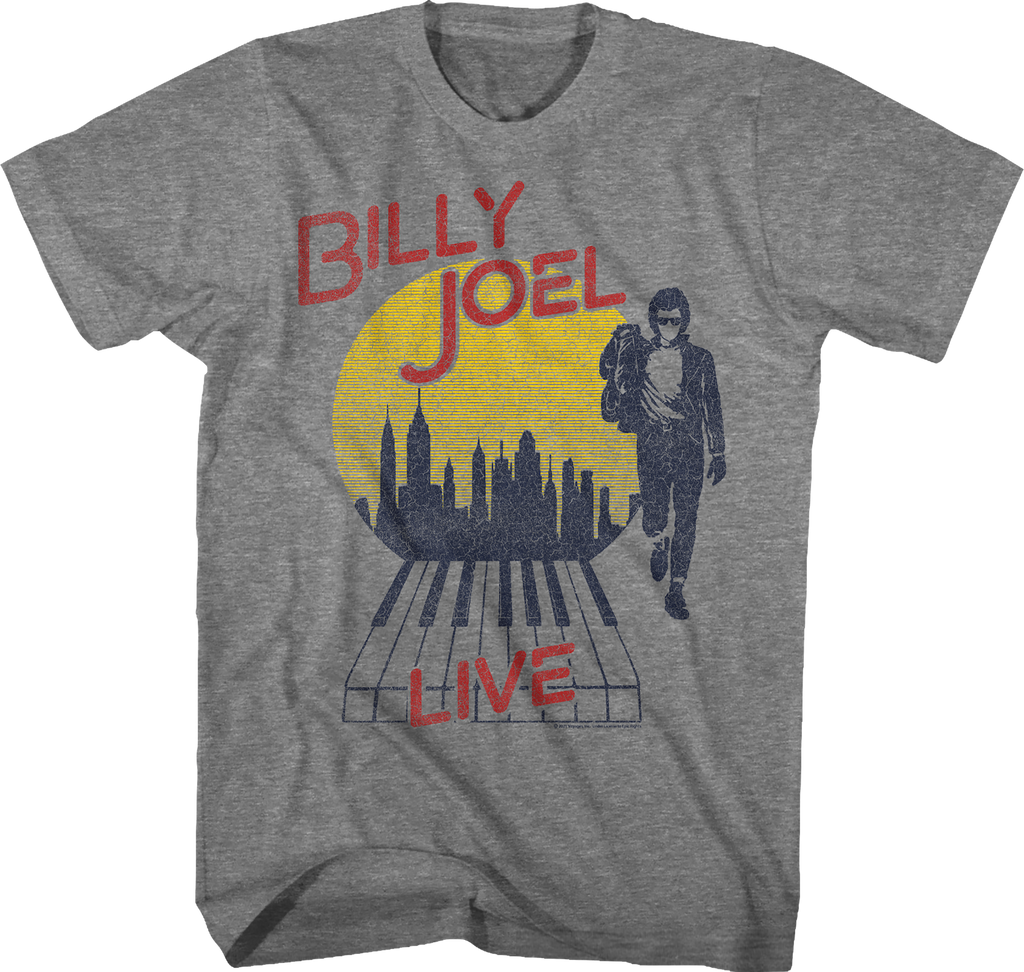 Live Silhouette Billy Joel T-Shirt product image 1