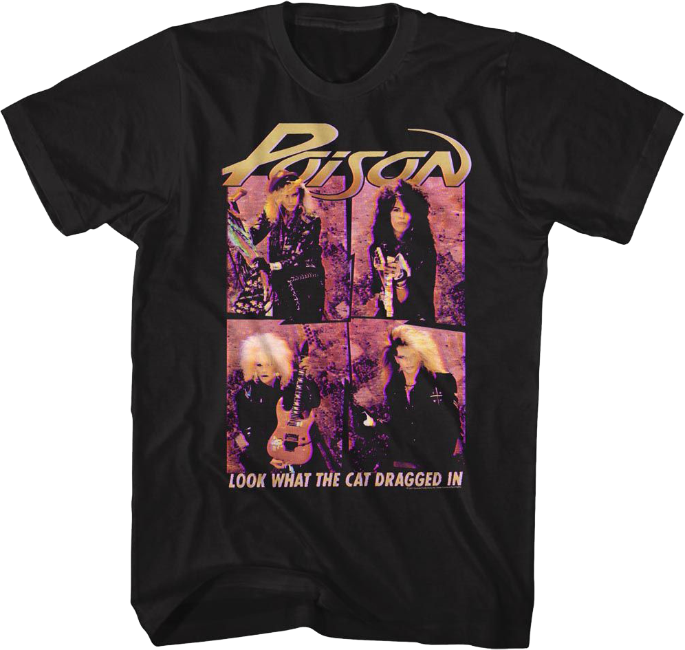 Look What The Cat Dragged In Photos Poison T-Shirt product image 1