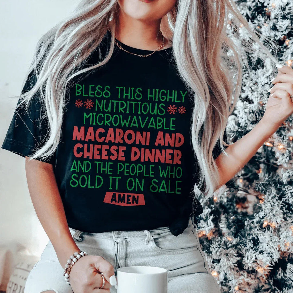 Macaroni And Cheese Dinner Tee product image 3