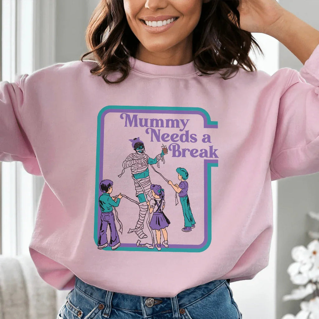 Mama Needs a Break Sweatshirt product image 2