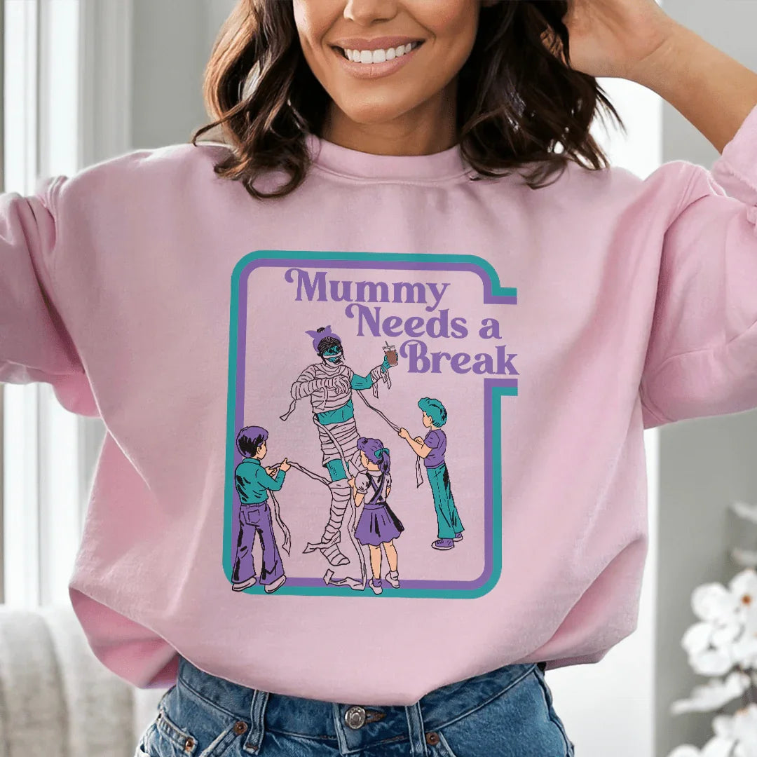 Mama Needs a Break Sweatshirt product image 2