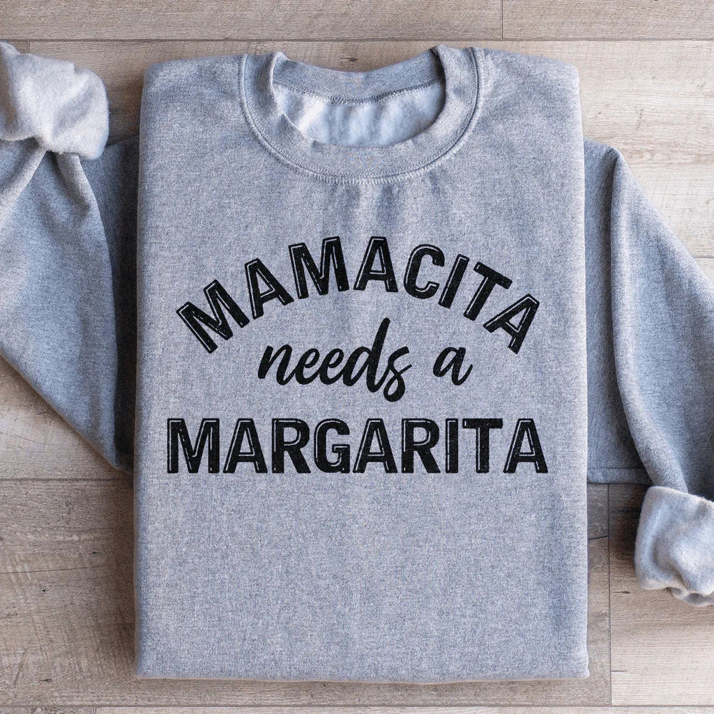 Mamacita Needs A Margarita Sweatshirt product image 4