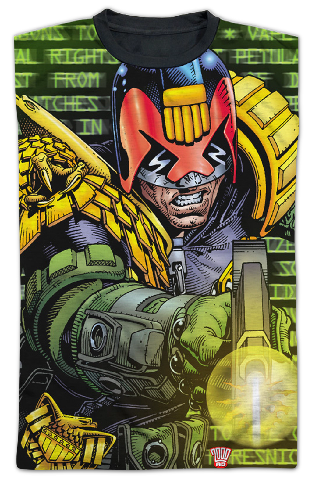 Matrix Judge Dredd T-Shirt product image 2