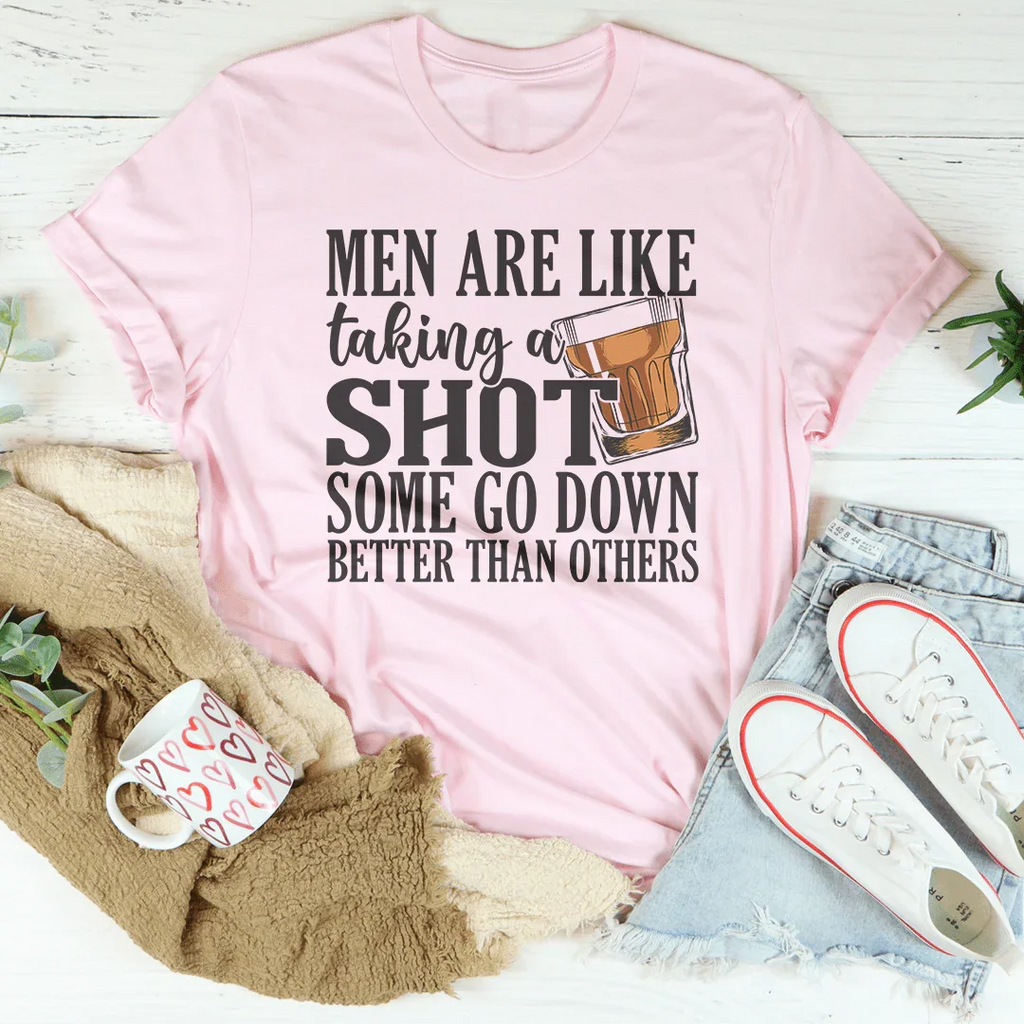 Sassy Dating Humor Graphic Tee – "Men Are Like Taking A product image 4