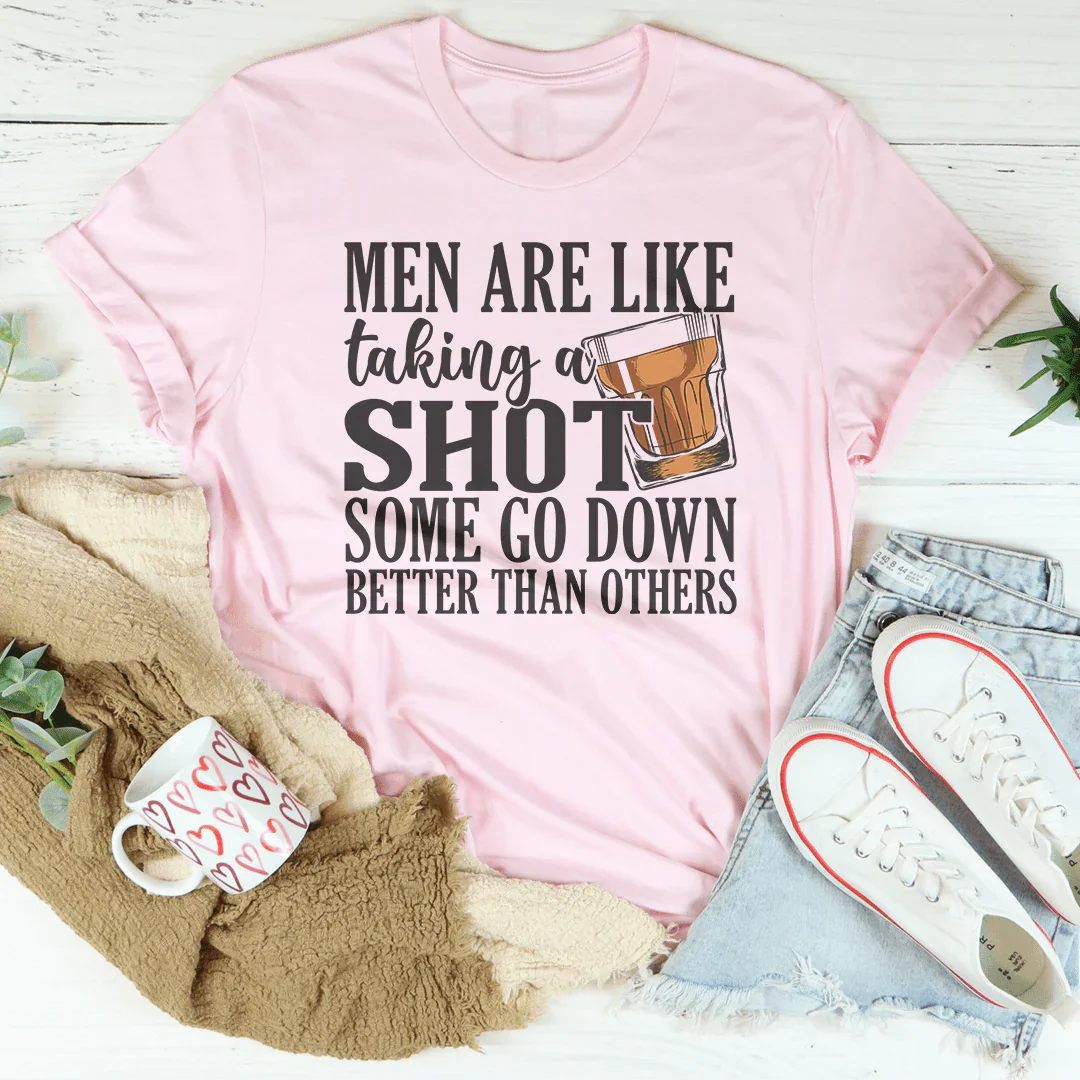 Sassy Dating Humor Graphic Tee – "Men Are Like Taking A product image 4