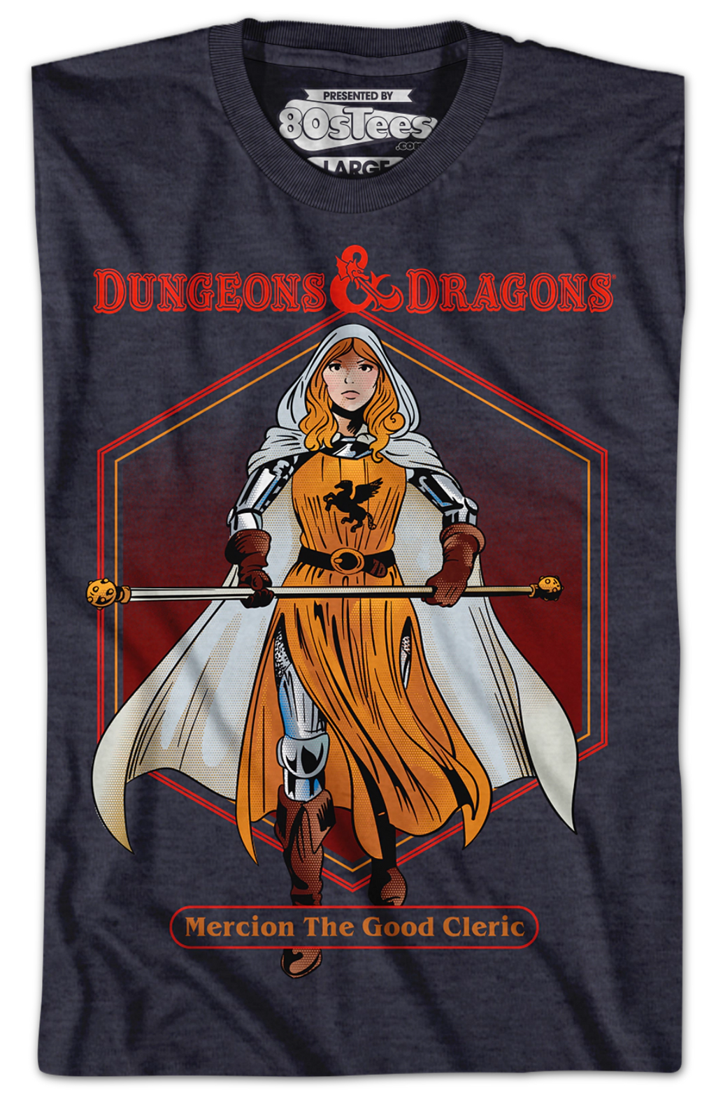 Mercion The Good Cleric Dungeons & Dragons T-Shirt product image 2
