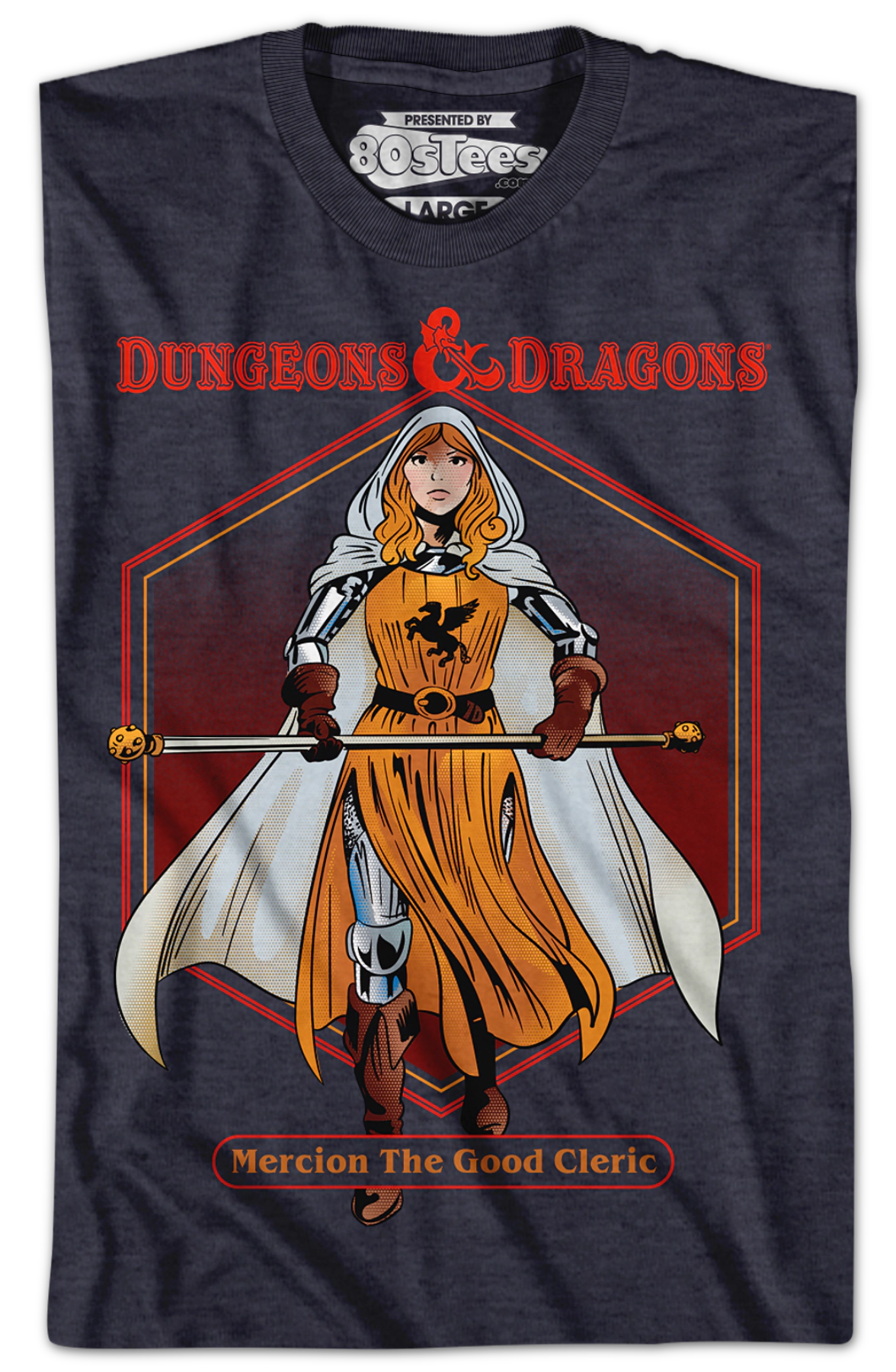 Mercion The Good Cleric Dungeons & Dragons T-Shirt product image 2