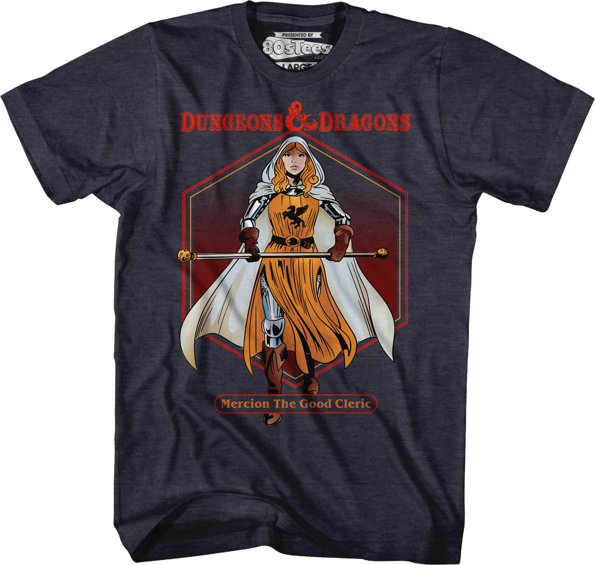 Mercion The Good Cleric Dungeons & Dragons T-Shirt product image 1