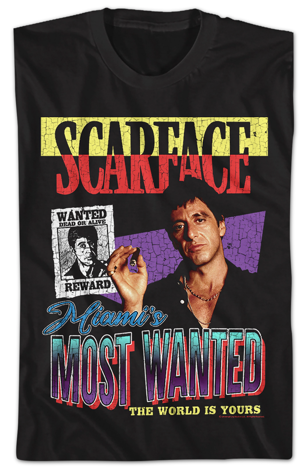 Miami's Most Wanted Scarface T-Shirt product image 2