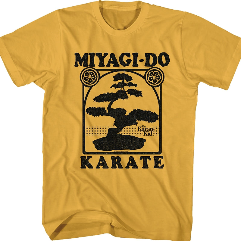 Miyagi-Do Bonsai Tree Silhouette Karate Kid T-Shirt product image 1