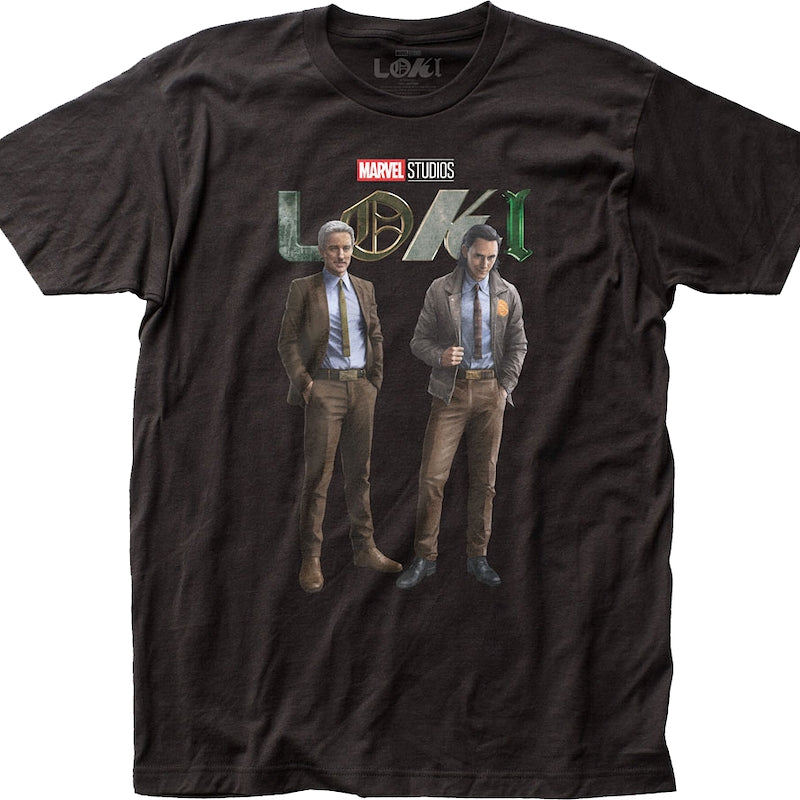 Mobius M. and Loki Marvel Comics T-Shirt product image 1