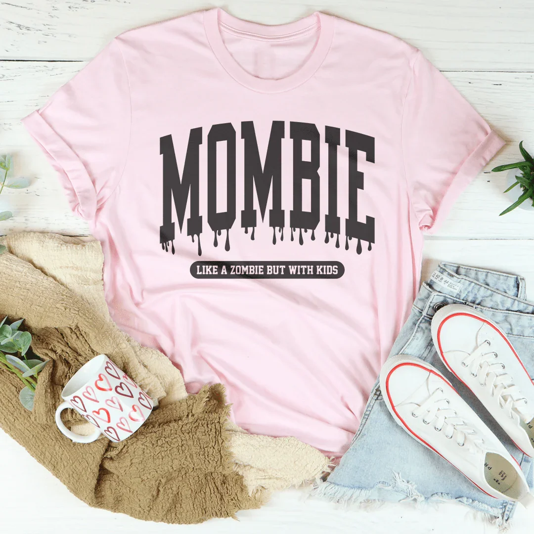 Mombie Like A Zombie But With Kids Tee product image 4