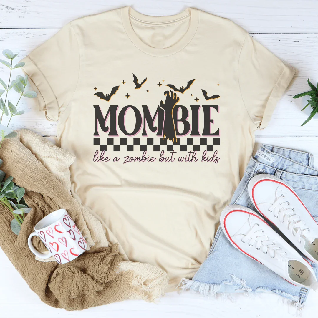 Mombie Like A Zombie But With Kids Tee product image 4