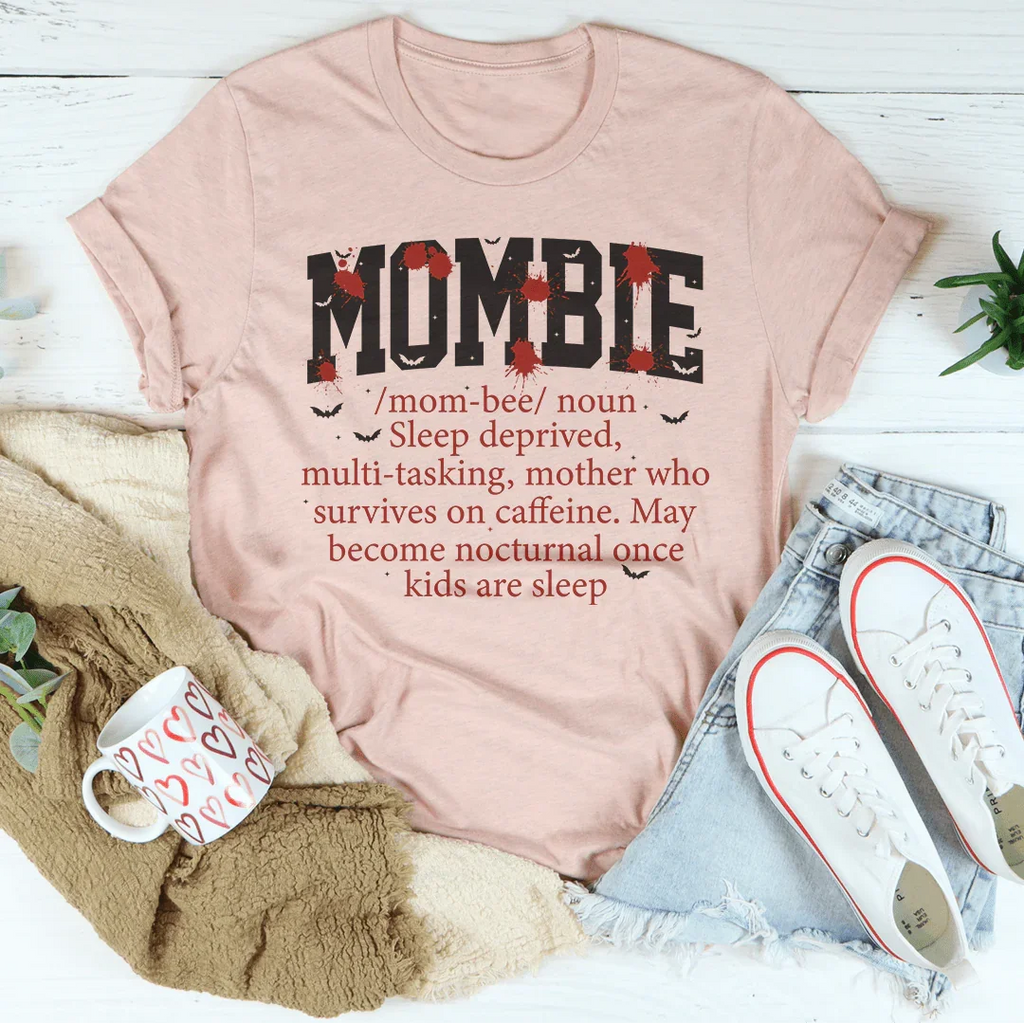 Mombie Noun Definition Tee product image 2