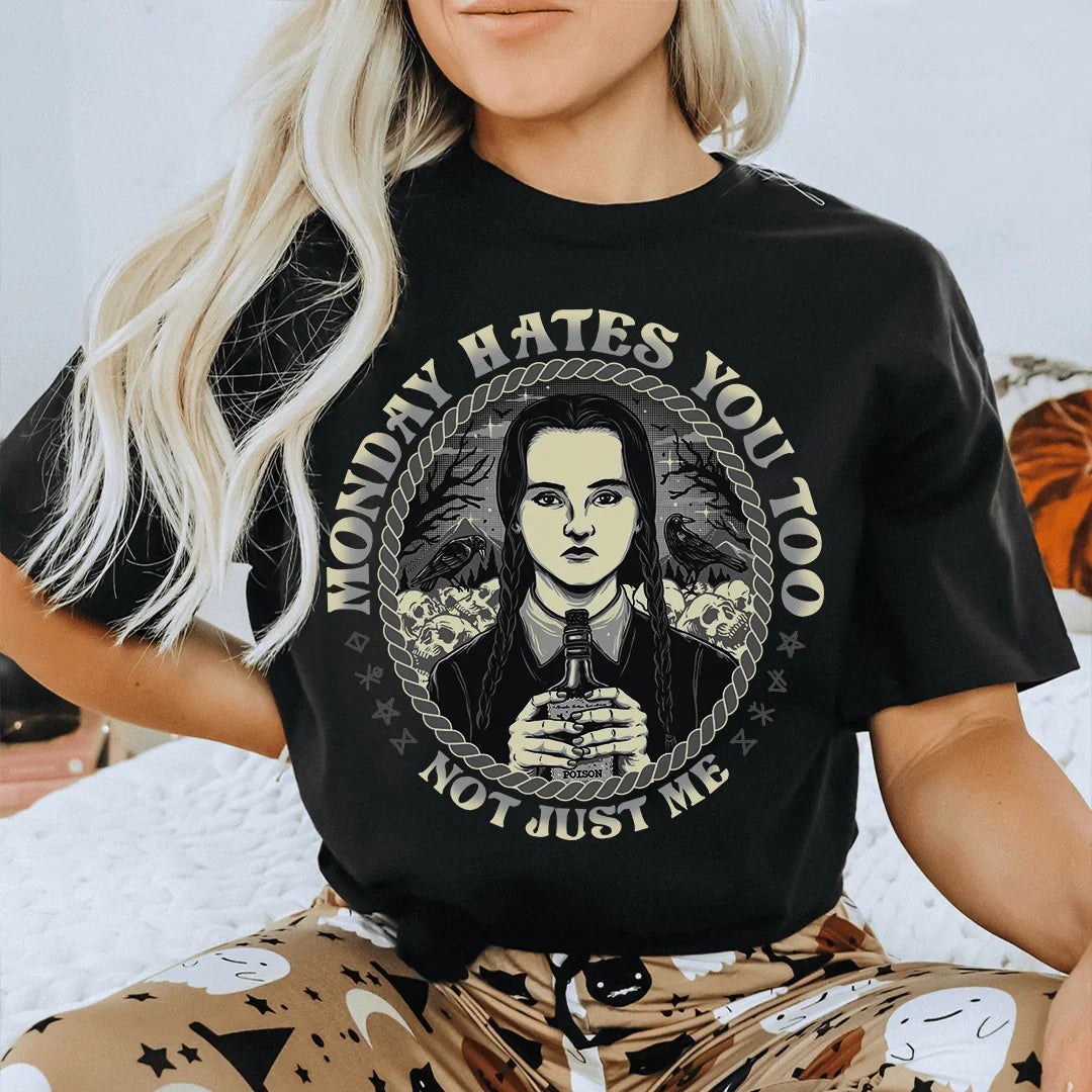 Monday Hates You Too Tee product image 1