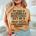Monitored 24/7 Tee product image 1
