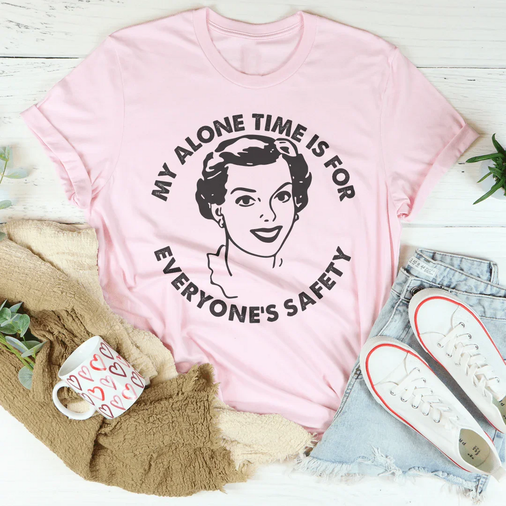 My Alone Time Is For Everone's Safety Tee product image 3