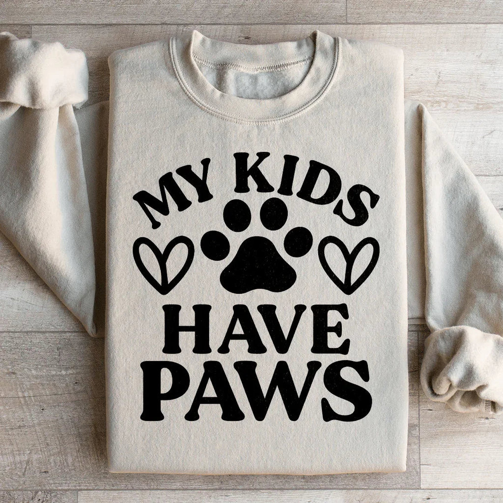 My Kids Have Paws Sweatshirt product image 2