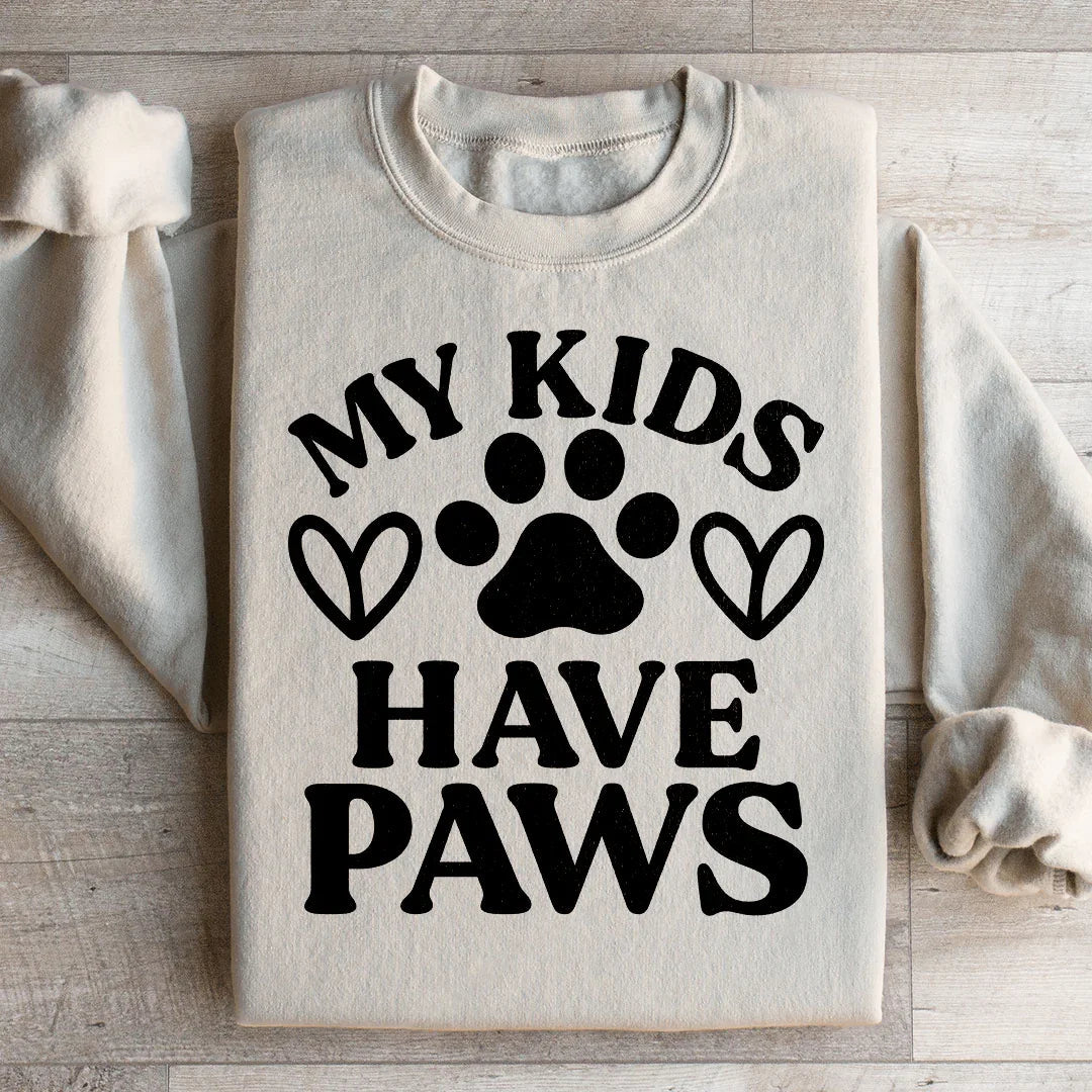 My Kids Have Paws Sweatshirt product image 2