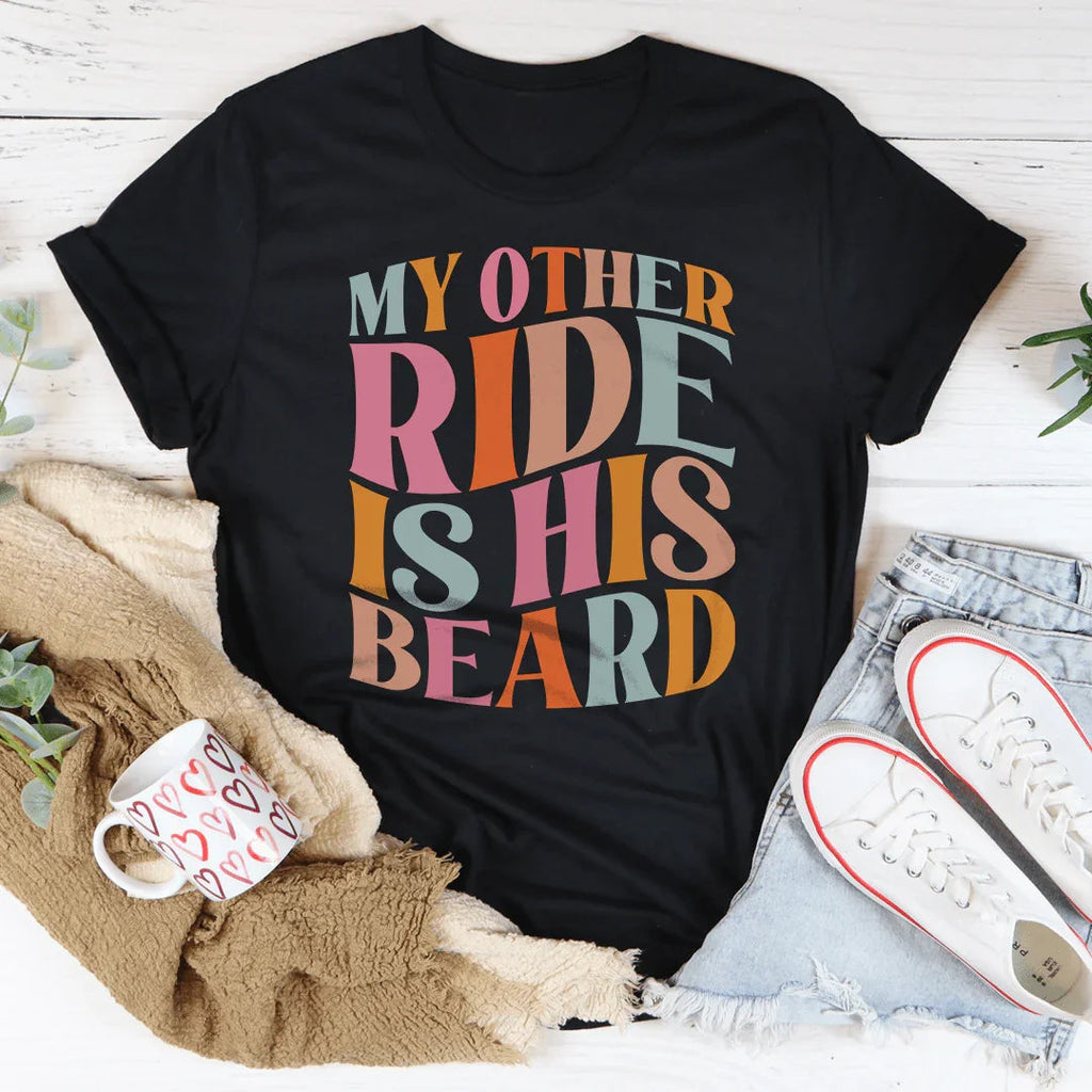 My Other Ride Is His Beard Tee product image 1