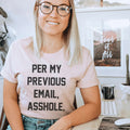 My Previous Email Tee product image 1