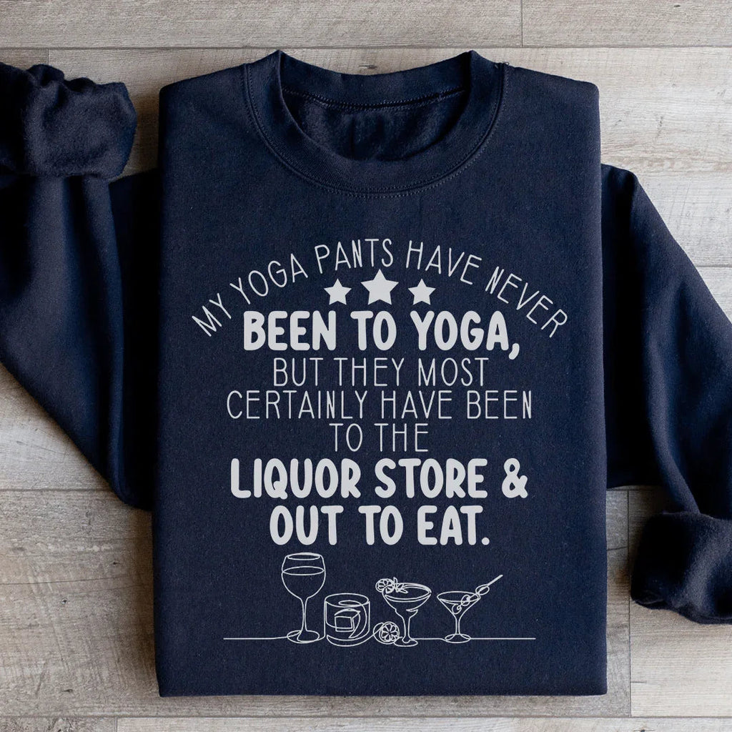 My Yoga Pants Sweatshirt product image 1