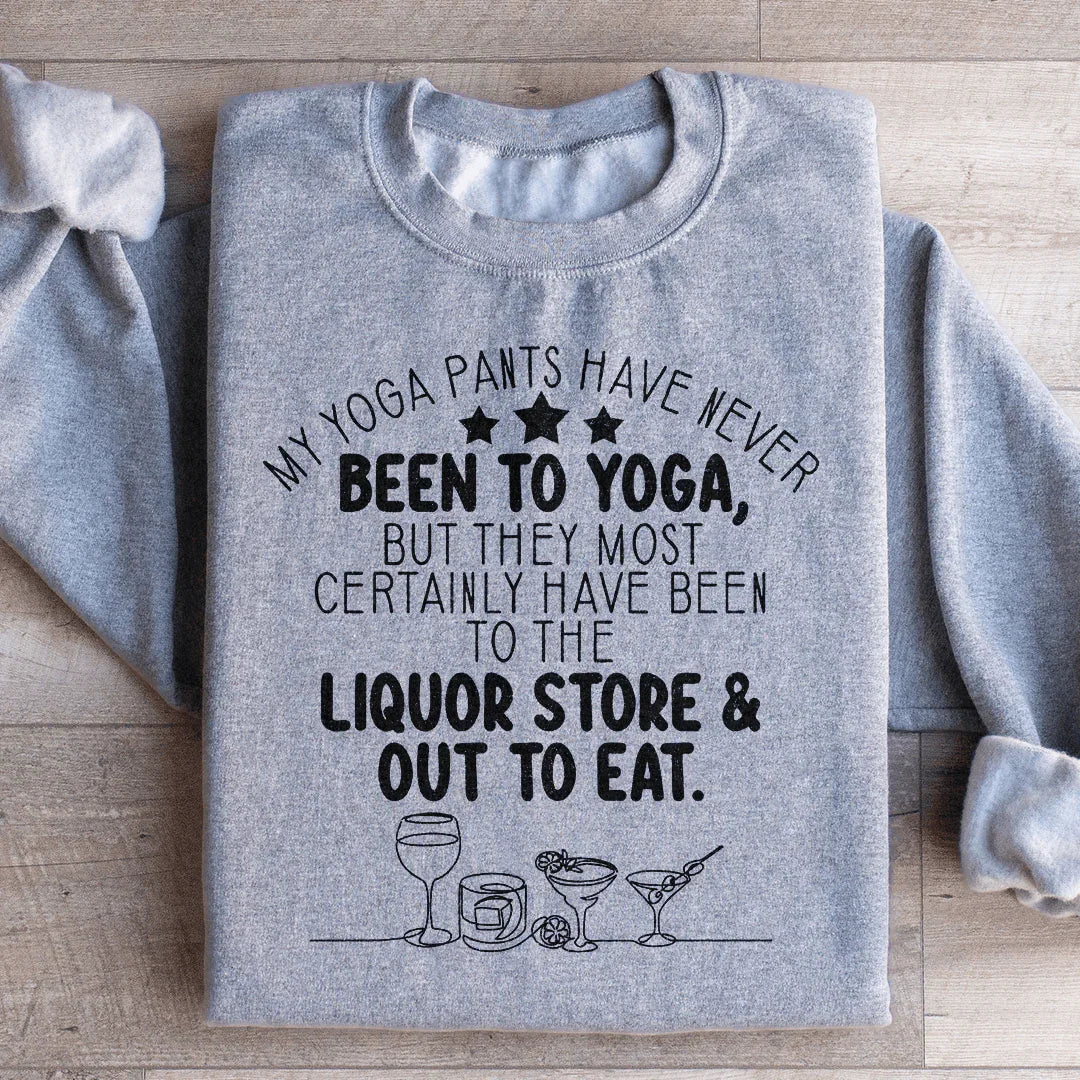 My Yoga Pants Sweatshirt product image 3