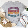 Naturally Introverted Selectively Extroverted Tee product image 1