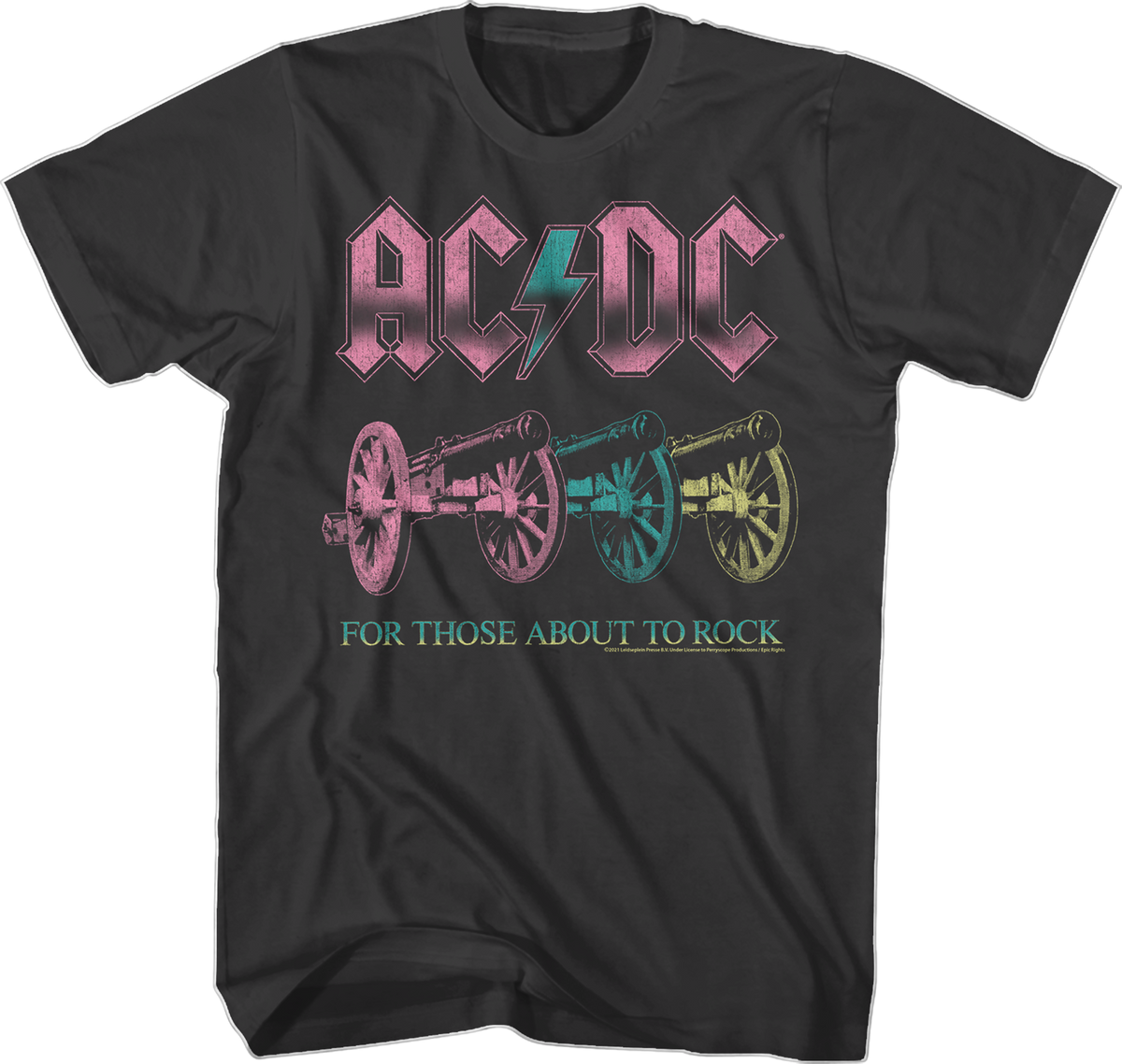 Neon For Those About To Rock ACDC Shirt product image 1