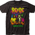 Neon Paint Highway To Hell ACDC Shirt product image 1