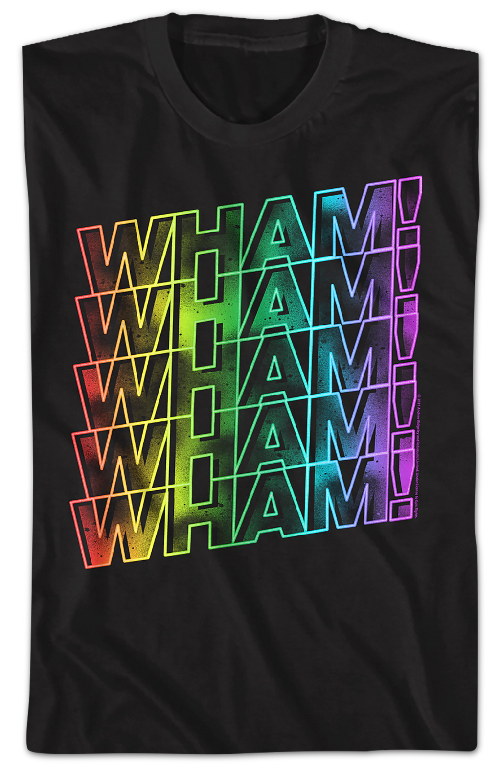 Neon Logo Wham T-Shirt product image 2