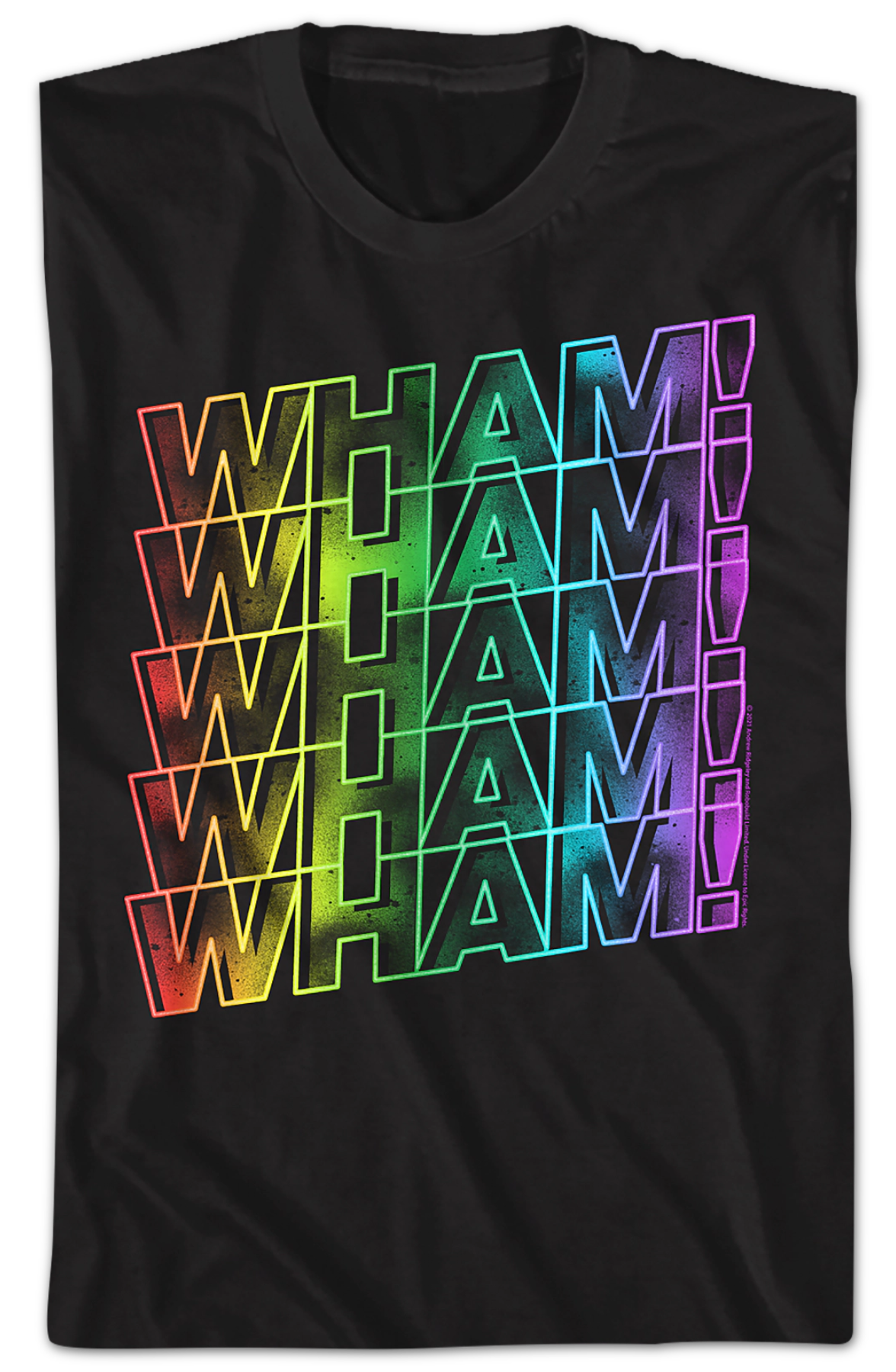 Neon Logo Wham T-Shirt product image 2