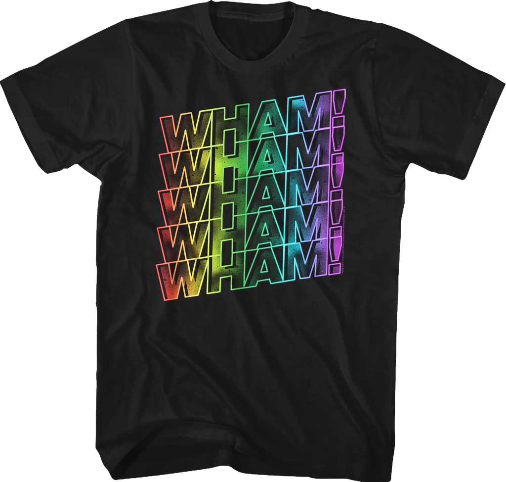 Neon Logo Wham T-Shirt product image 1