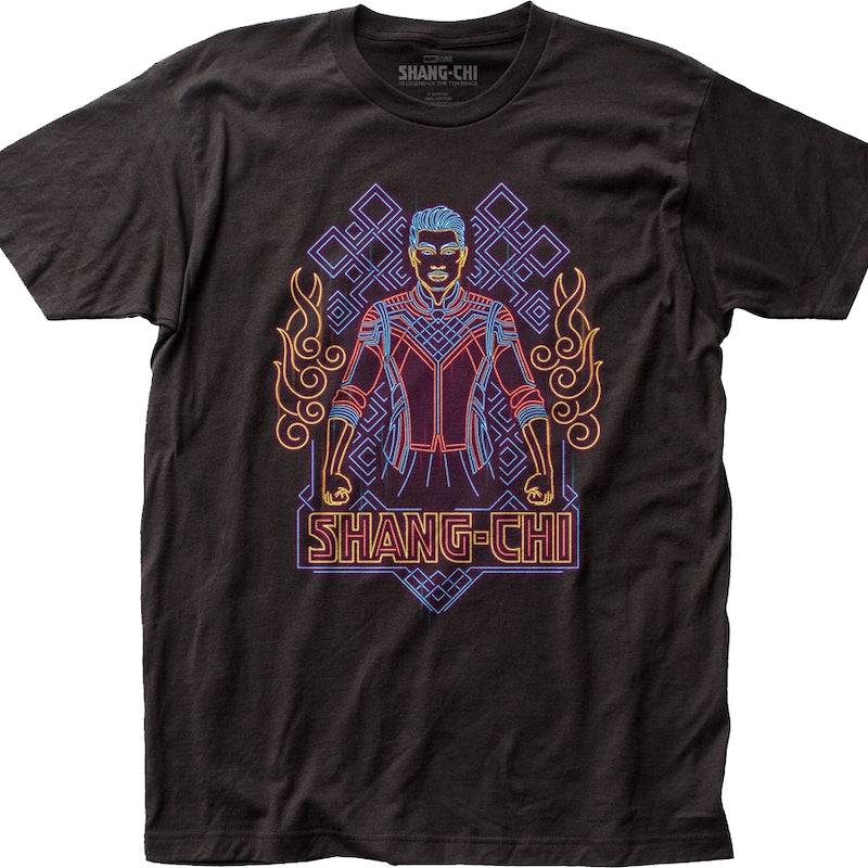 Neon Shang-Chi Marvel Comics T-Shirt product image 1