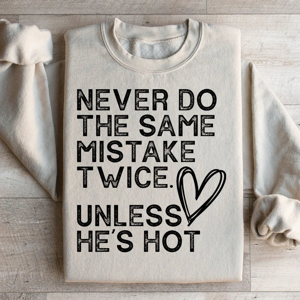 Never Do The Same Mistake Twice Sweatshirt product image 2