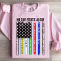 No One Fights Alone Sweatshirt product image 1