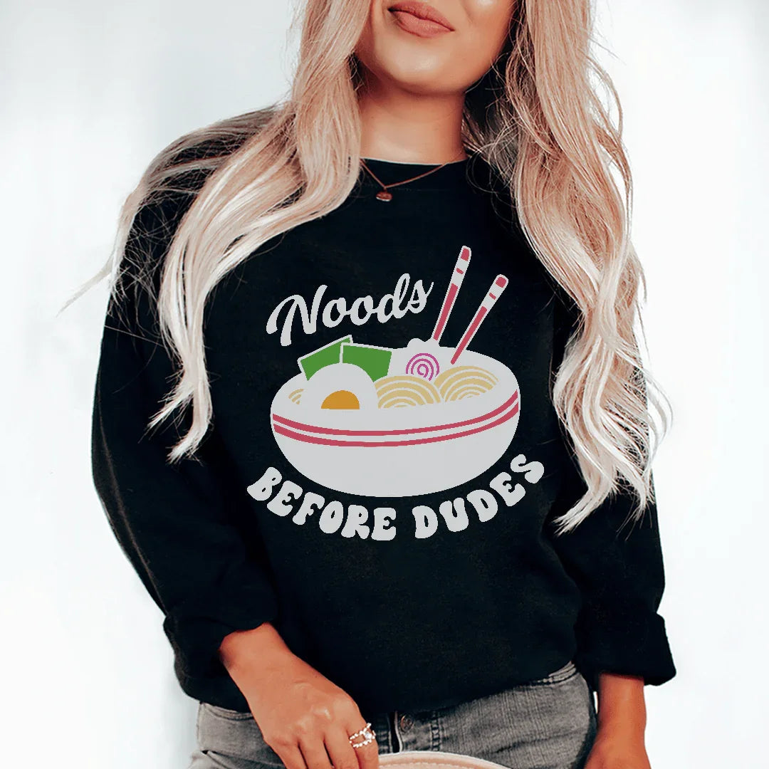 Noods Before Dudes Sweatshirt product image 3